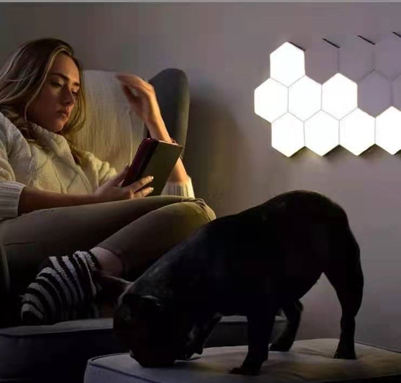 Honeycomb Touch Wall Lights Quantum Lamp Hexagon LED Decoration