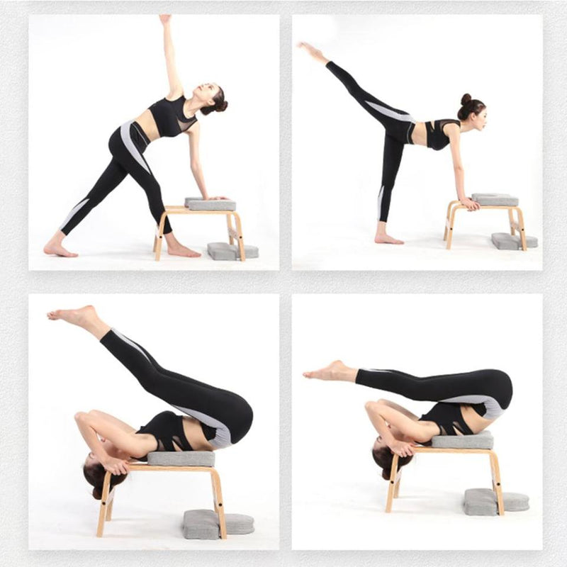 Yoga Headstand Inversion Bench Chair