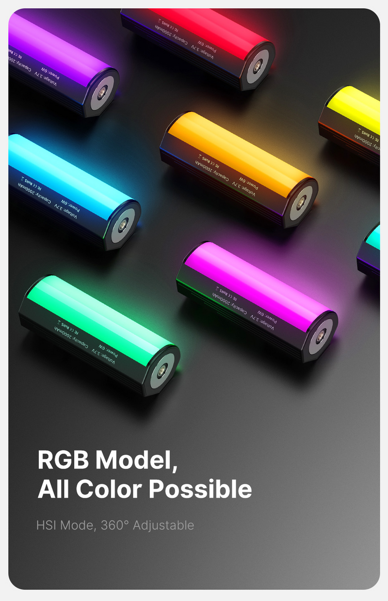 Mini Handheld LED RBG Light Stick Photography Lighting Stick