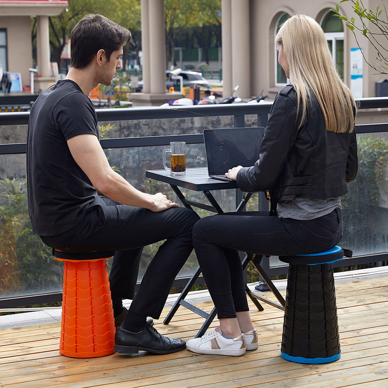Portable Folding Stool Retractable Convenient Camping Chair