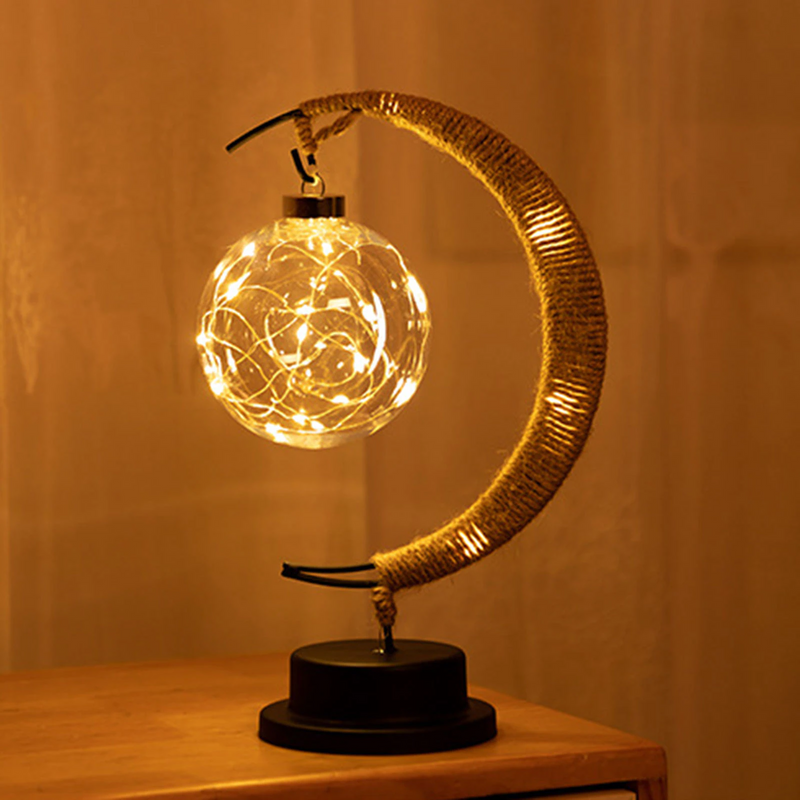 Enchanted Lunar Lamp Handmade Sleeping Lanter Light