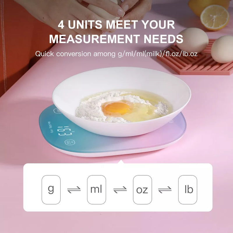 Smart Kitchen Scale - Bluetooth Food Weight Scale