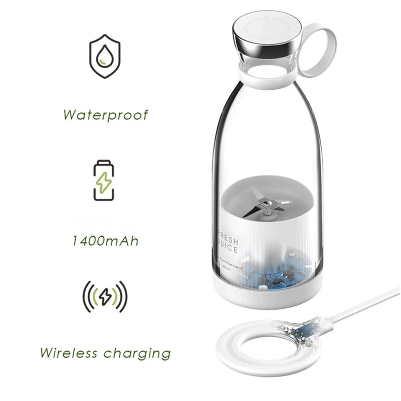 Portable Smoothie Blender - Electric Juicer | Mini Handheld Rechargeable Mixer