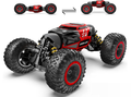 Remote Control Car - 1:14 Scale RC Car with Rechargeable Battery, 4WD Transform 15 KM/H All Terrains Twist RC Stunt Car