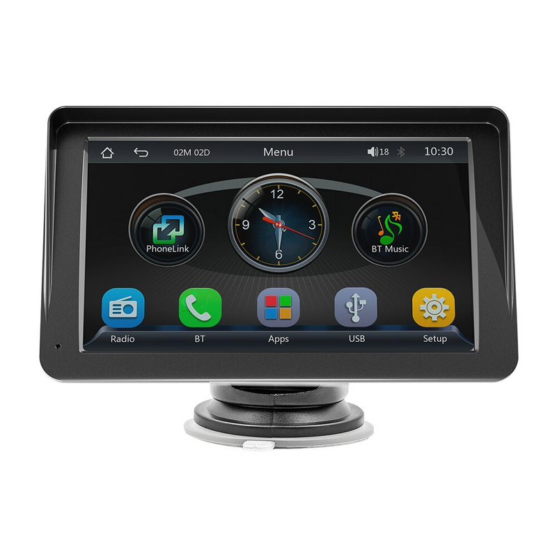 Universal Wireless Apple Carplay Android Auto 7 Inch Portable Car Ster