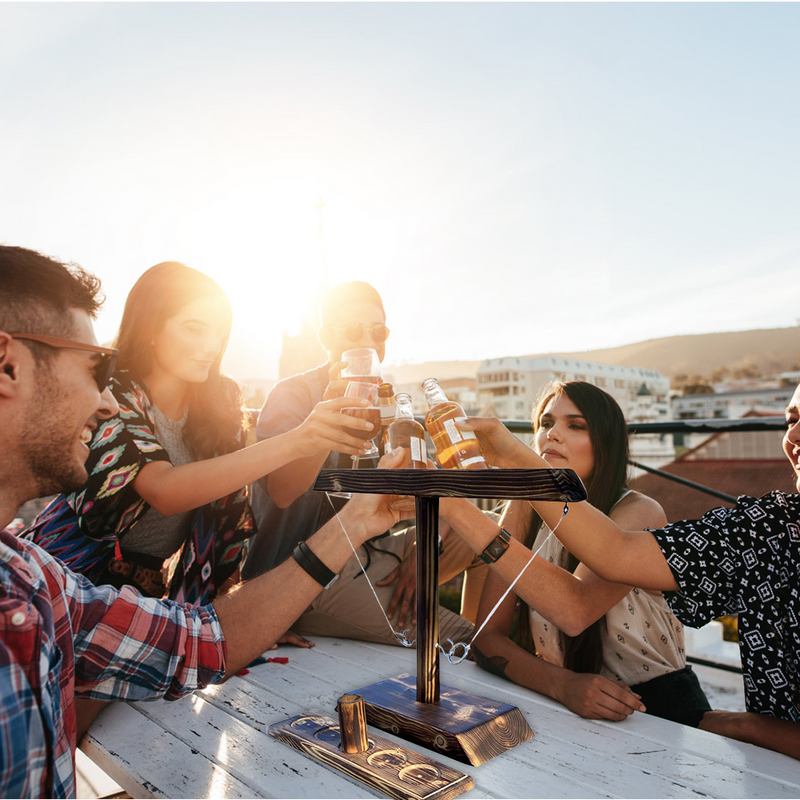 Drinking Game Interactive Game Adults Hook And Ring Toss Battle Craggy