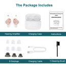 Rechargeable & Invisible Hearing Aid F20D1 , The New Version Stronger Suction Power