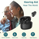 Rechargeable & Invisible Hearing Aid F20D1 , The Upgraded Version Stronger Suction Power