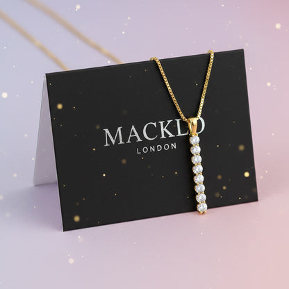 Moissanite Bar Necklace 2ct – 925 Sterling Silver – The Mayfair Bar  Macklo London