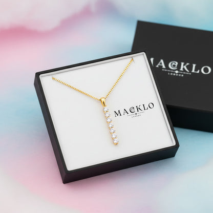 Moissanite Bar Necklace 2ct – 925 Sterling Silver – The Mayfair Bar  Macklo London