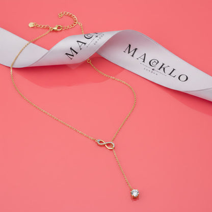 Moissanite Y Lariat Necklace 2ct – 925 Sterling Silver – The Mayfair Lariat | Macklo London