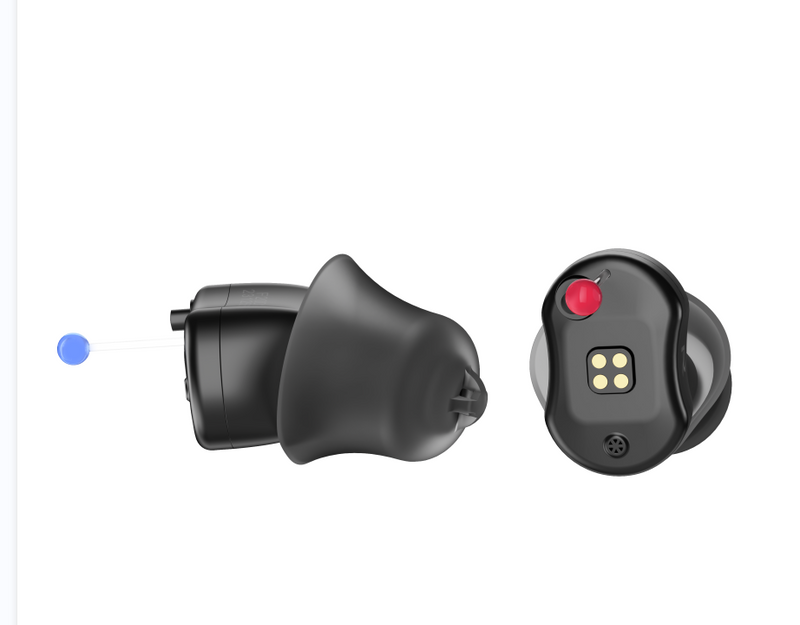 Rechargeable & Invisible Hearing Aid F20D1 , The Upgraded Version Stronger Suction Power