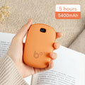 Rechargeable 3S Instant Heat Hand Warmer, Portable Electric Heater with USB Power Bank and LED Digital Screen