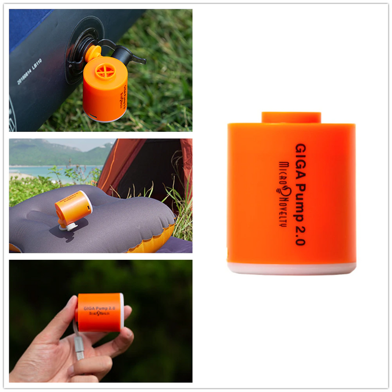 Mini Air Pump For Mattress Mat Camping Outdoor Portable Electric Infla