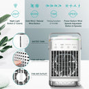 Portable Air Conditioner , Desktop Mini Split Air Cooler With Night Light , Fan Water Cooling And Conditioning For Room & Office