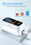 Multi Port USB Charger-Led Display UK Plug