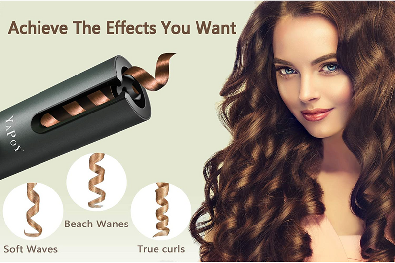Cordless rechargeable curling sales tongs