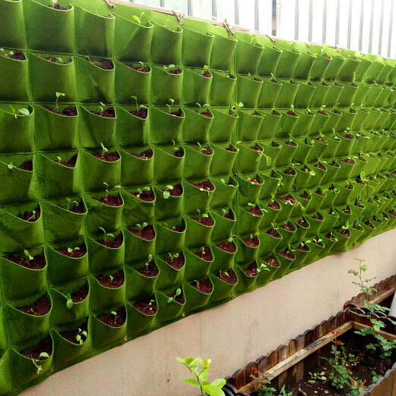 Wall Mounted Hanging Planter Bags