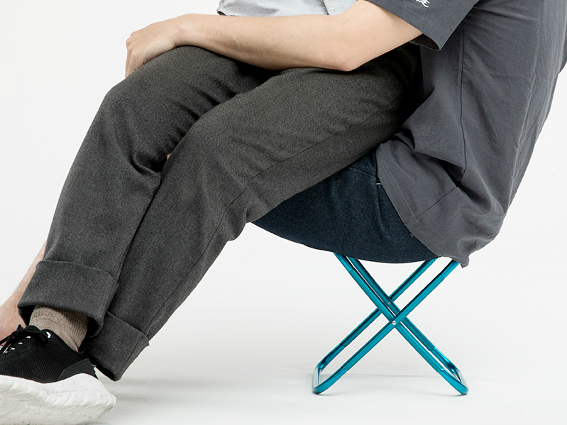 Portable Folding Small Stool Bench