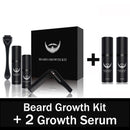 Beard Growth Kit With Derma Roller, Activator Serum, Beard Comb & Shampoo