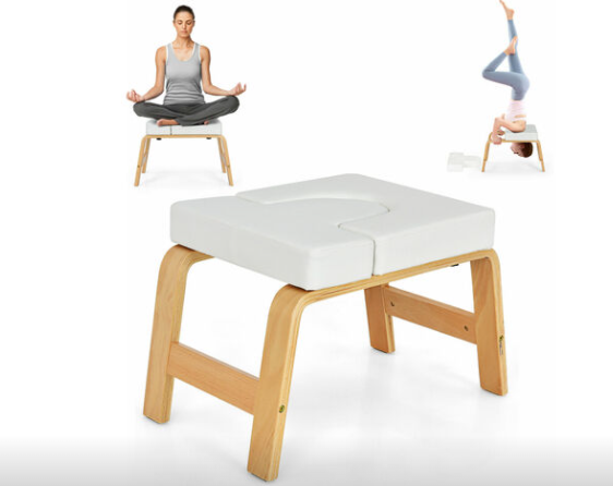 Yoga Headstand Inversion Bench Chair