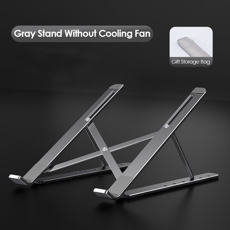 Foldable Laptop Stand With Cooling Fan , Portable Heat Dissipation Cooler