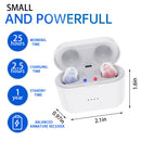 Rechargeable & Invisible Hearing Aid SR02 , Upgraded Version Stronger Suction Power