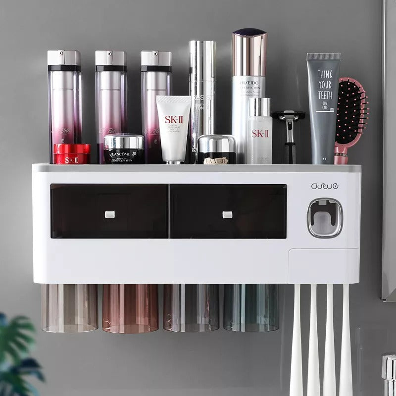 Toothbrush Holder Automatic - Magnetic Adsorption Inverted