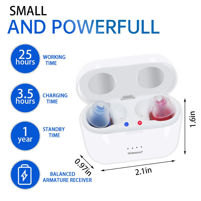 Rechargeable & Invisible Hearing Aid V30